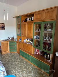 Soggiorno in legno