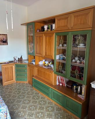 Soggiorno in legno