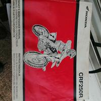 Libretto officina Honda CRF 250