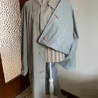 Trench lungo Double-face con cintura tg. 52