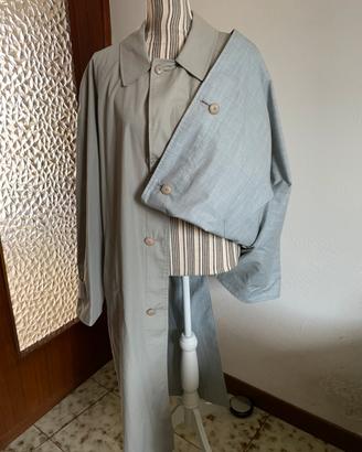 Trench lungo Double-face con cintura tg. 52