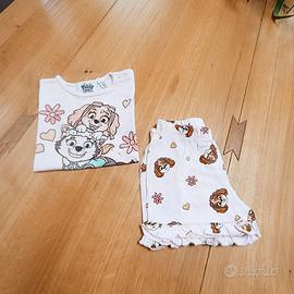 pigiamino bimba estivo 24 36 mesi 