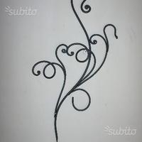 Appendiabiti in ferro battuto