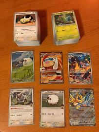 Lotto 186 carte Pokémon Journey Together inglese