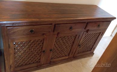 credenza stile etnico