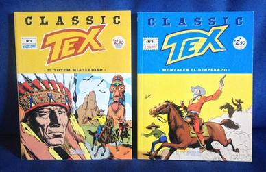 Quattro albi Tex Classic - Sergio Bonelli editore