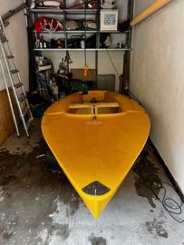 Barca a vela Schöchl 4.1m vetroresina + Motore 4CV