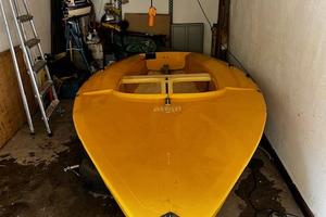 Barca a vela Schöchl 4.1m vetroresina + Motore 4CV