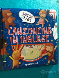 English Kids canzoni libro con cd più omaggio 