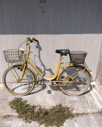 Bicicletta tipo Graziella vintage pieghevole