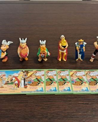 Sorpresine Kinder - ASTERIX, le 4 serie tedesche