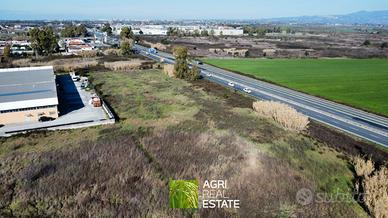 Terreno 3 ettari fronte strada Pontina