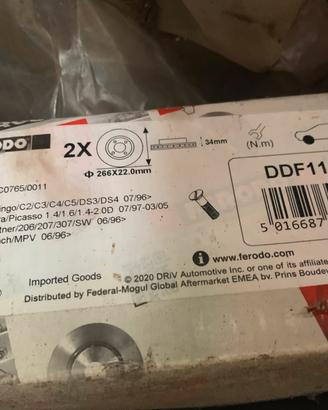 Dischi citroen c3 2017