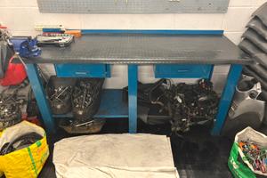 Ponte sollevatore moto/bancone officina