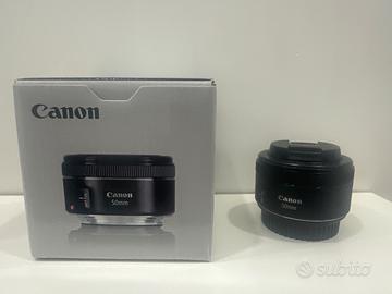 Obbiettivo canon EF 50mm f/.18