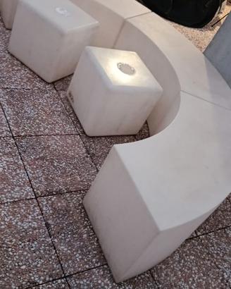 Mobili usati da terrazzo marca pedrali propilene