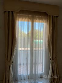 Tende e mantovane in pura seta