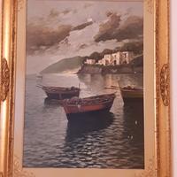 Vittorio Colucci dipinto olio su tela