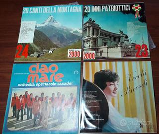 Dischi in vinile 45/33 giri anni ’60. Originali