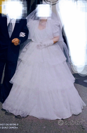 Abito da sposa tg 46