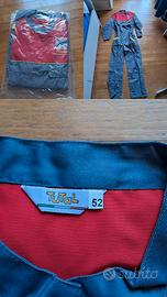 Tuta da lavoro uomo taglia 52 nuova 