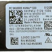 SSD 512 GB M.2 Western Digital 