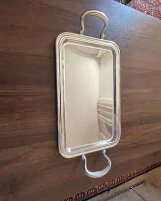 Vassoio argento 800 nuovo con scatola originale