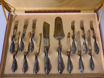 Servizio completo Solingen argento plac. 800/000