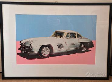 Stampa raffigurante Mercedes-Benz 300 SL - Cars