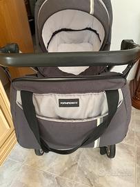 Trio passeggino foppapedretti up3 grey