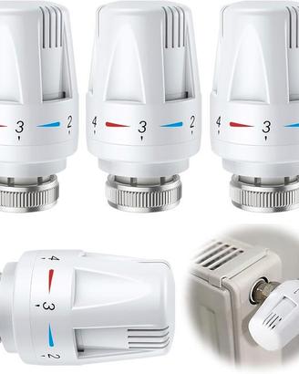 6 valvole termostatiche nuove Leroy Merlin 