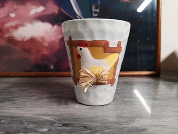 Vaso Per Fiori Gallina