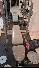 Panca reclinabile domyos gym Palestra