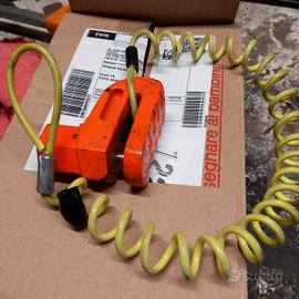 catena con lucchetto  blocca disco