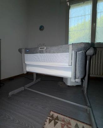Culla Chicco Next2Me grigia-Come nuova