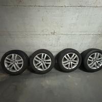 Cerchi e gomme volkswagen da 16 pollici