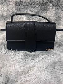 🖤 Jacquemus mini bag nera in pelle  borsa design