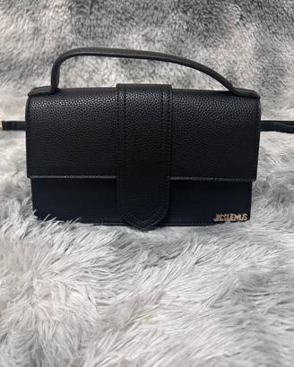 🖤 Jacquemus mini bag nera in pelle  borsa design