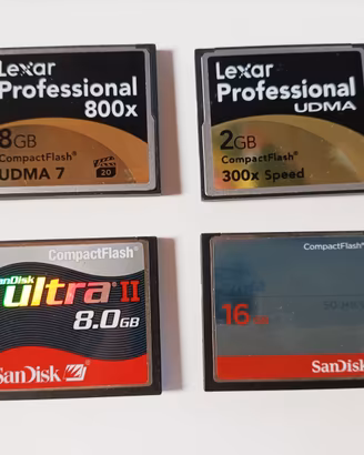 lotto 4 compact flash