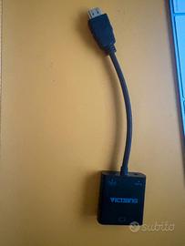 Adattatore Attivo HDMI a VGA VicTsing 1080p (Con A