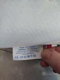 Materasso per lettino 62*125  sfoderabile AloeVera