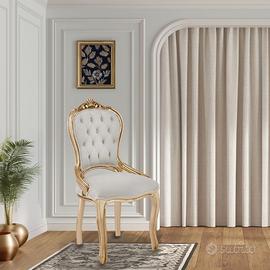 Poltroncina in stile Barocco Roccocò