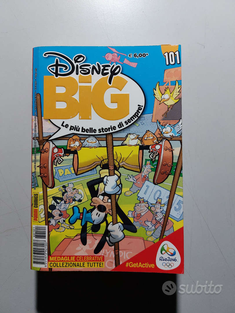 Libro Fumetto Disney BIG Le più Belle Storie di Sempre!