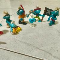 Lotto di Puffi originali Peyo - Schleich