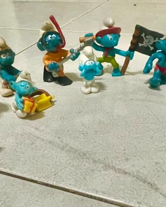 Lotto di Puffi originali Peyo - Schleich