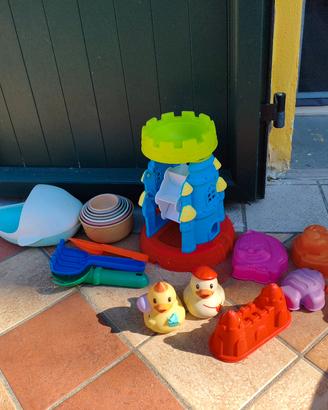 set giochi mare
