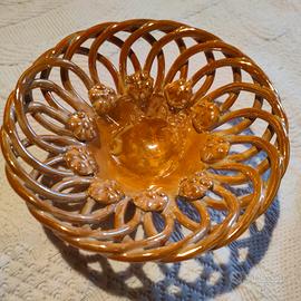 🌻centrotavola ceramica intrecciata Pichon Izès