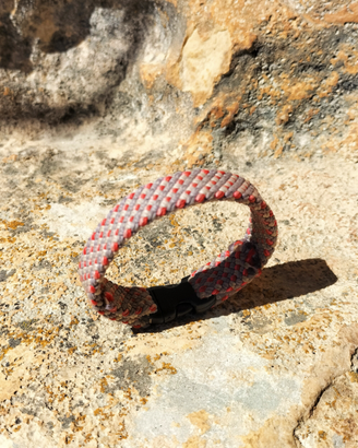 Braccialetto fatto a mano con corda d'arrampicata