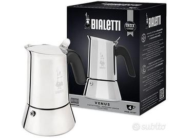 Bialetti Venus - Caffettiera ad induzione, Acciaio