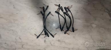 cavi patch pedali effetti chitarra 